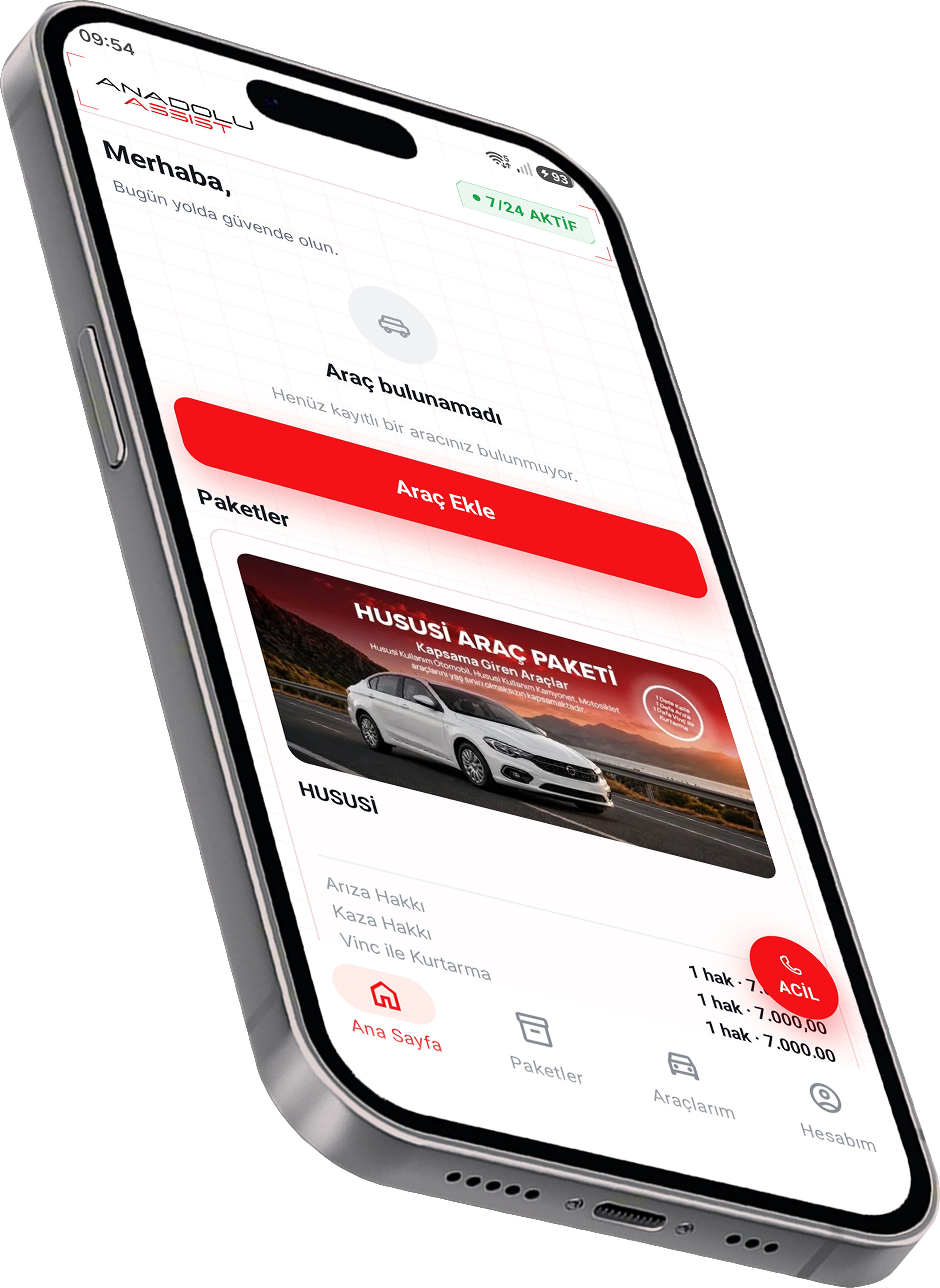 Anadolu Assist mobil uygulaması